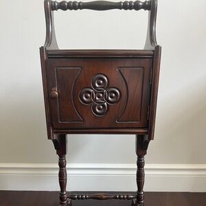 Vintage Canadian Made James A. Cole Furniture Co Smoke Stand